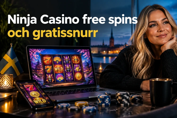 Ninja Casino free spins och gratissnurr