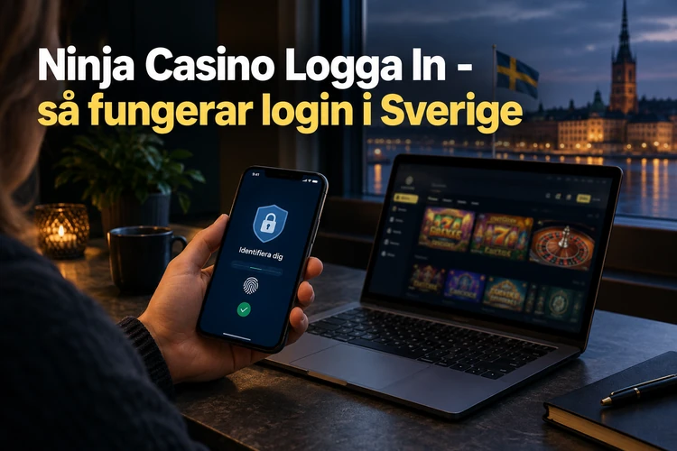 Ninja Casino Logga In - så fungerar login i Sverige