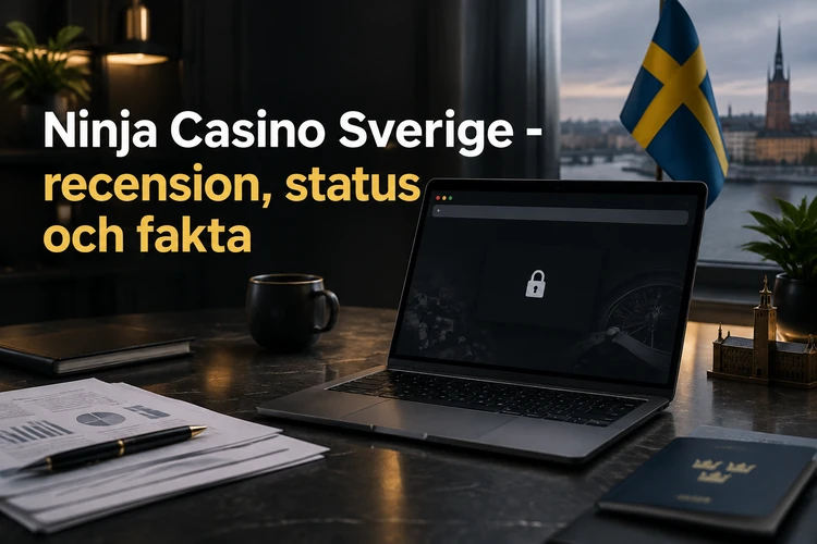 Ninja Casino Sverige - recension, status och fakta